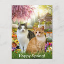 Recherche de deux cartes postales Jardin