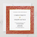 Recherche de pois rouge invitations Moderne