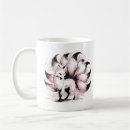 Recherche de kitsune tasses Mythologie