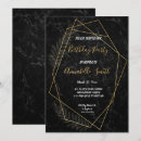 Recherche de marbre faux invitations Géométrique