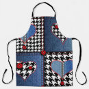Recherche de motif patchwork tabliers Transparent
