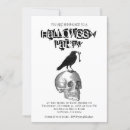 Recherche de noir blanc halloween invitations Gothique