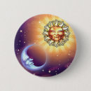 Recherche de visage lune badges Le soleil