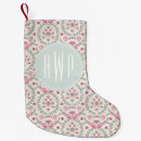 Recherche de initiales chaussette de noël Pour elle