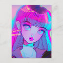 Suche nach anime girl postkarten Bunt