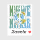 Recherche de signe hippie autocollants Moderne