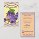 Suche nach waschbär visitenkarten Waldtier