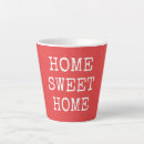Recherche de home sweet home tasses Rose