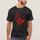 Recherche de taches sang tshirts Chemise