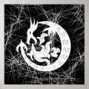 Recherche de dragon noir posters Tribal