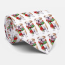 Recherche de bouledogues cravates Noël