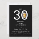 Suche nach bier 30 einladungen Party zum 30