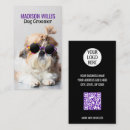 Recherche de toilettes cartes visite Code qr