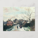 Recherche de pissaro cartes postales Neige