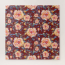 Recherche de rose rouge puzzles Aquarelle