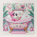 Recherche de flamant rose puzzles Amusant