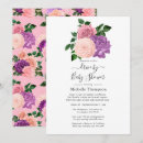 Recherche de pêche et lavande invitations Floral