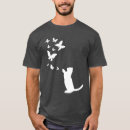 Suche nach katze und der schmetterling tshirts Niedlich