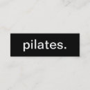 Suche nach pilates visitenkarten Training