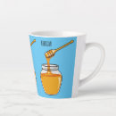 Recherche de miel tasses Nid d'abeille