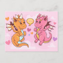 Suche nach niedlicher drache postkarten Liebe