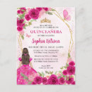 Recherche de fuchsia quinceanera invitations Floral