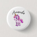 Recherche de licorne rose badges Enfants