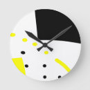 Recherche de pois noir horloges Géométrique