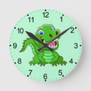 Recherche de crocodile horloges Vert