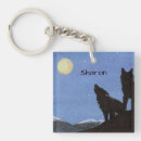 Recherche de lune de loup porteclés Sauvage