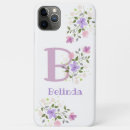 Recherche de monogramme b iphone coques Fleurs