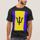Recherche de drapeau de la barbade vêtements Pays