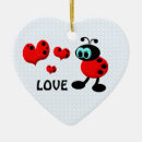 Recherche de coccinelle ornements Lovebug