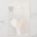 Recherche de dog papier à lettre Vin