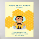 Suche nach niedliche bienen poster Cartoon