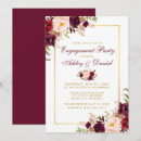 Recherche de floral fiançailles invitations Fête de fiançailles