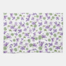 Suche nach violette blumen geschirr tücher Hütte