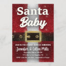 Recherche de bébé père noël invitations Pour elle