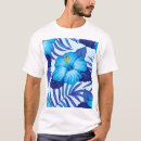 Suche nach blauer hintergrund tshirts Tropisch