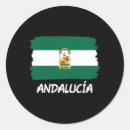 Recherche de l andalousie autocollants Drapeau andalou
