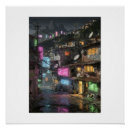 Recherche de cyberpunk posters Ville dystopique