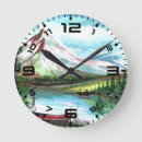 Recherche de paysage marin horloges Coucher de soleil