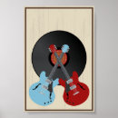 Recherche de disque vinyle posters Rétro