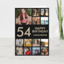 Recherche de de 54 ans anniversaire cartes Cinquante quatrième