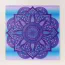 Recherche de mandala floral puzzles Hippie