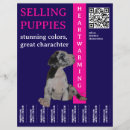 Suche nach welpen flyer Personalisiert