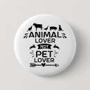 Recherche de amoureux des animaux badges Végétalien