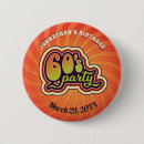 Recherche de les années 60 badges Fête d'anniversaire