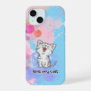 Recherche de gros chat iphone coques Rose