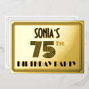 Recherche de 75 anniversaire invitations Soixante quinze ans